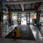 frp grating fiberglass products used for bathing car washing