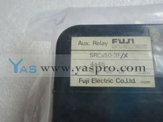 Fuji SRCA50-3F-X electric auxiliary relay 100/110V 50/60HZ