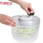 Fullstar multi food processor spiralizer salad spinner lettuce drainer vegetable fruit cutters and slicers