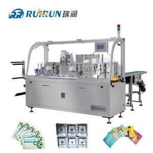 Fully Automatic alcohol swab making machine with CE Alcohol Prep Pads Packing Machinery