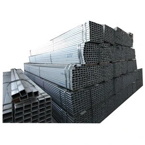 Galvanized Welded Rectangular / Square Steel Pipe / Tube / Hollow Section / SHS,RHS