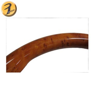 Genuine leather with wood grain steering wheel for Land Cruiser 2003-2007