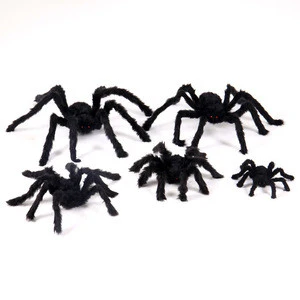 Giant Halloween Spider Large Spider Outdoor Halloween Decoration Colorful Spiders Wall Hanging Decoration