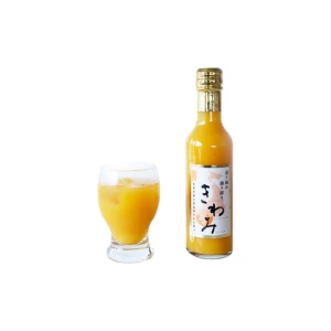 Glass bottle drink fruit juice concentrate Mikan Juice 200 ml *24bottles/Case *2Case