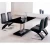 Import glass modern dining table kitchen table from China
