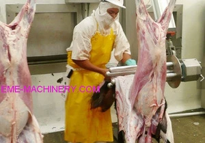 Goat Slaughtering Line Skin Removed Equipment For Halal Meat Slaughterhouse