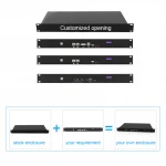 Gof C01A 482-45mm 19 Inch Rack Enclosure Server Case Outdoor Electronic Cabinet Oem 1U Rack Chassis
