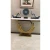 Import Gold Leaf Top Mid Century Modern Style Console Table from China