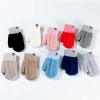 Good Quality Single Layer Warm Knitted Mitten Woolen Yarn Gloves For Winter