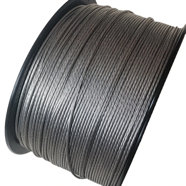 good strength No Rust Multi 1.6mm 1000m stranded aluminum alloy wire for electric fence wire for farm or house