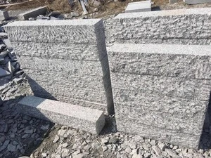 Granite Stone Palisade Fence