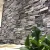 Import Grey Slate Z Shape Culture Stone Exterior Wall Cladding Panels from China