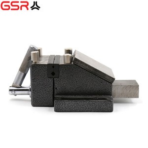 GSR-CHINA Manual Adjustable Bench vise Machine Vice With Anvil Swivel Base Made In China