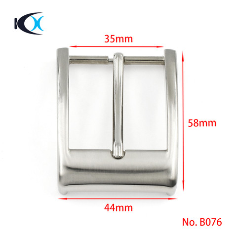 Guangzhou Suppliers  Belt Accessories Stainless Steel Belt 35mm Metal Pin Buckles For Woman Or Men