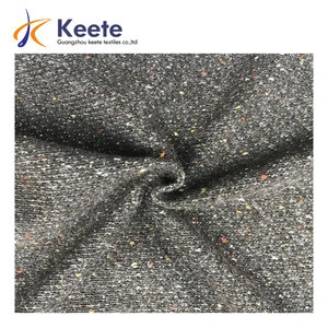 Guangzhou winter fabric,95% polyester 44% 48% acrylic knitted fabric