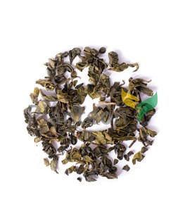 Gunpowder Green Tea leaves