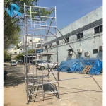 H shape 1.5*2.0*4/6/8/9 m truss  aluminum working  scaffolding