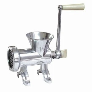 hand operated with good quality meat grinder