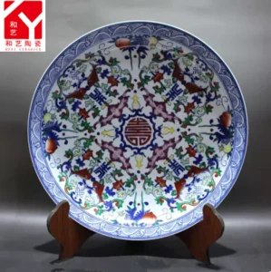 hand painting ceramic plate chinese manufacturer