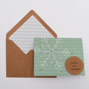 Handmade Crafts Wholesale Birthday Paper DIY Greeting Postcards Christmas Cards Kit