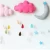 Import handmade felt cloud shape baby mobile for child room decoration from China