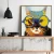 Import Handmade Heavy Textured Abstract Animal Cat Oil Painting Modern Canvas Art Home Decor from China