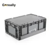 Heavy duty industrial large storage collapsible folding moving plastic crate for sale