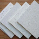HENGJIU Mineral wool board damp-proof and load-bearing strong office ceiling workshop ktv roof ceiling tiles 600 * 600