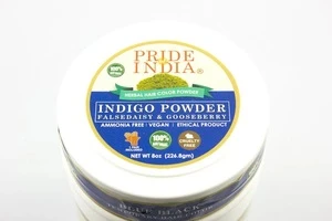 Herbal Indigo Powder - Blue Black - W Gloves