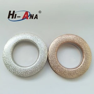 hi-ana curtain1 Familiar in oem odm factory Custom fancy shower curtain rings