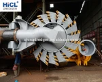 HICL dredger shipyard 12inch 1500m3/h gold mining dredger/sand pump dredger(CCS certificate)