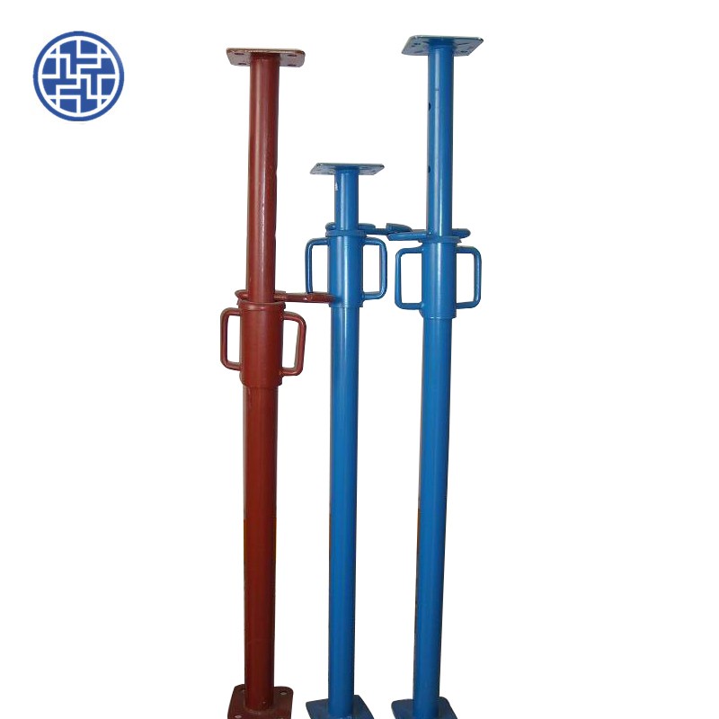 high capacity form work adjust steel prop scaffold shoring jack supporting prop