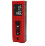 High Precision Digital Laser Distance Meter 131ft with Backlit LCD Display