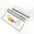 High Quality 17inch Adjustable Stainless steel rolling pin set with silicone baking mat