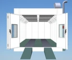 High quality car used spray booth with paint mixing machine