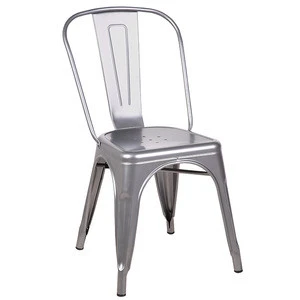 High Quality Cheap Industrial Metal Chair Cafe Chair Metal Restaurant Chair