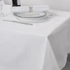 High Quality Cotton Plain Satin Hotel Wedding Banquet Table Cloth