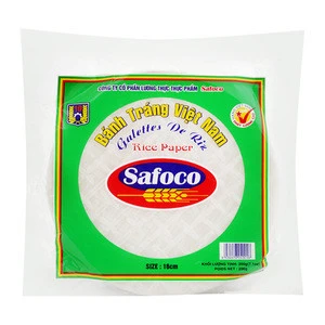 HIGH QUALITY EDIBLE RICE PAPER WATER BOWL SAFOCO 500gr