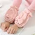 Import High Quality Fashion Dust-proof Short Flannel Polyester Cuff Bowknot Oversleeve Rabbit Ears Oversleeue Cute Plush Sleevelet from China
