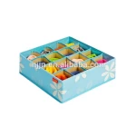 High Quality Grid Foldable Washable Bra Underwear Pants Socks Drawer Organizer Storage Box