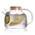 Import high quality hand made borosilicate glass tea pot for lemon juice from China