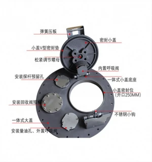 High Quality Hatch Oil Tank Truck Manhole Cover