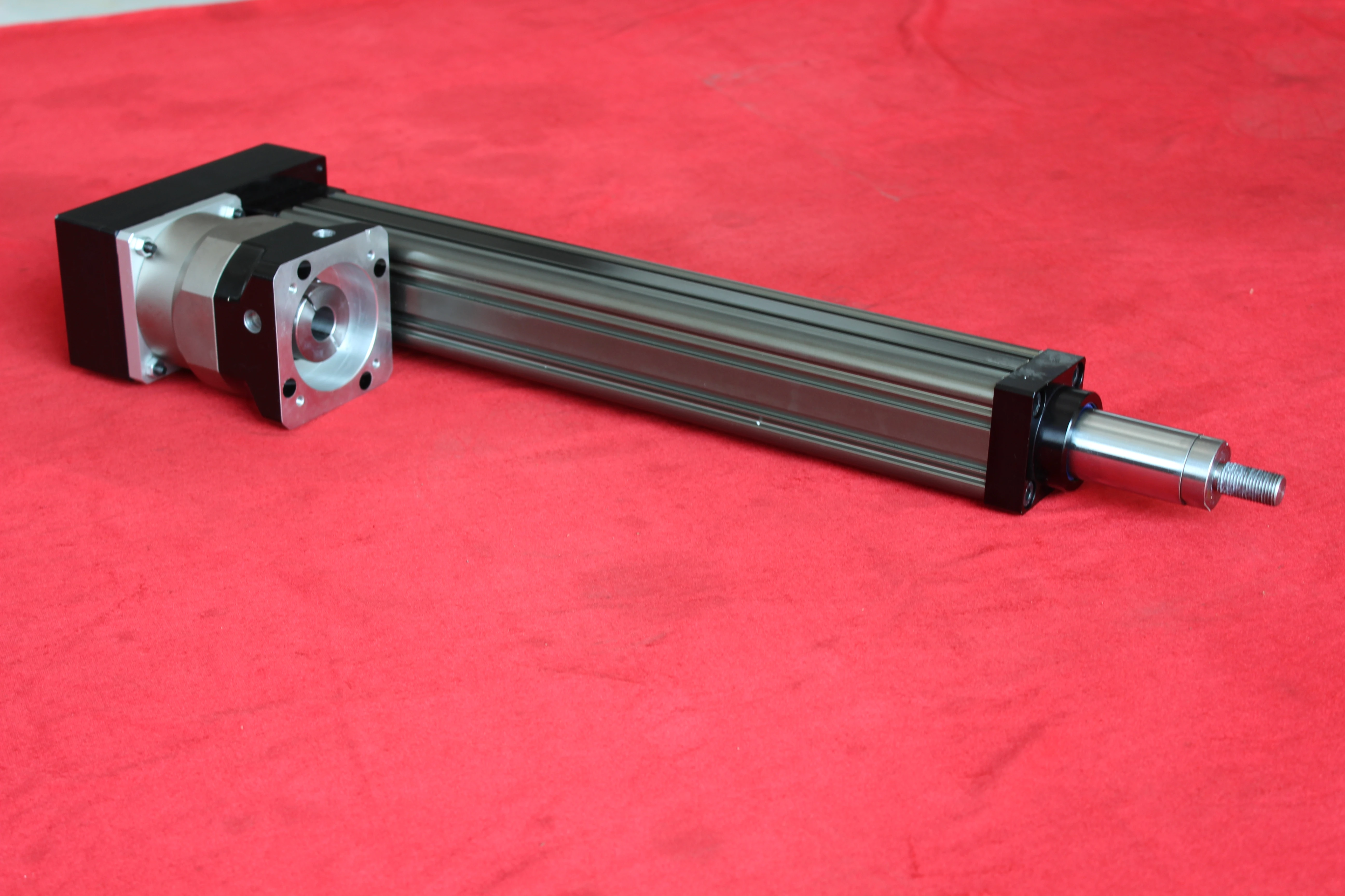 High quality high precision high speed coaxial linear DI50 servo electric cylinder for military aviation cargo handling
