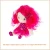 Import High Quality Kawaii Soft Stuffed Colorful Hair Girl Doll from China