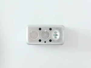 high quality low price 4x2 rectangle metal electrical outlet switch box with grounding screw
