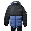 High quality mens urban jacket zipper thick winter coat hooded padding jacket