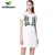 Import High quality new fashion bird and floral embroidered shift elegant long dress for women from China