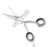 High Quality New Style Serrated Hair Salon Equipment Barber Scissors Unique Hairdressing Cutting Shears Cut Barber