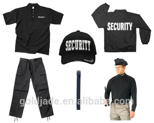 high quality OEM sales security guard uniforms with favorable price