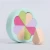 Import High Quality Pink Latex Free Makeup Sponge Gift Set Beauty Puff Cosmetic Blender with Display Stand from China